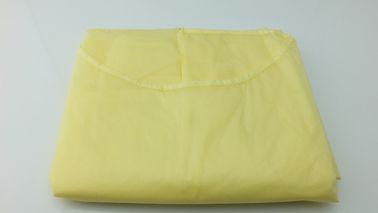 Hygienic Disposable Isolation Gowns Dustproof Place Neck Ties Over Head Style